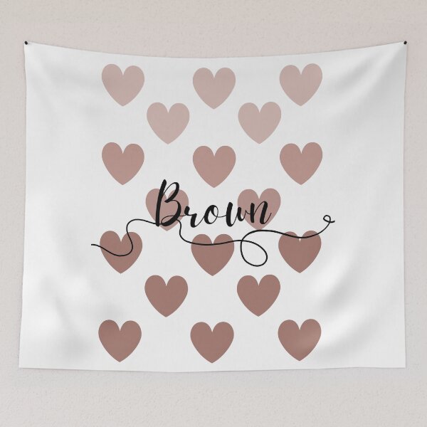 Item preview, Brown heart rain  designed and sold by Megurix.