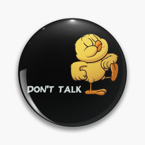 Item preview, Do not talk duck doing cute things designed and sold by peerlessdesign3.