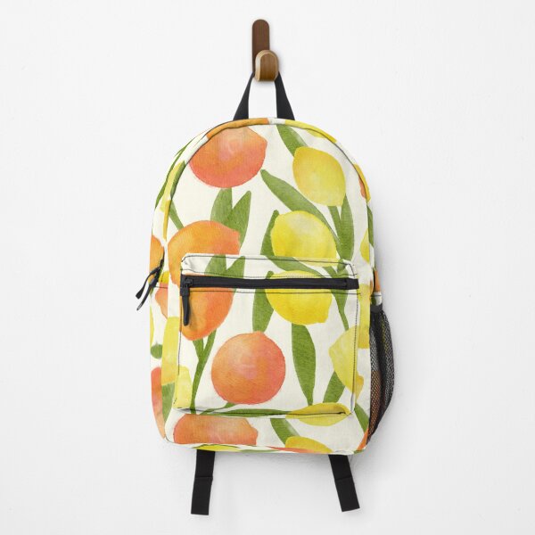 Item preview, Yellow Lemons and Oranges Citrus Summer Pattern designed and sold by trajeado14.