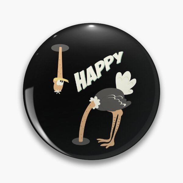 Item preview, Happy ostrich designed and sold by peerlessdesign3.