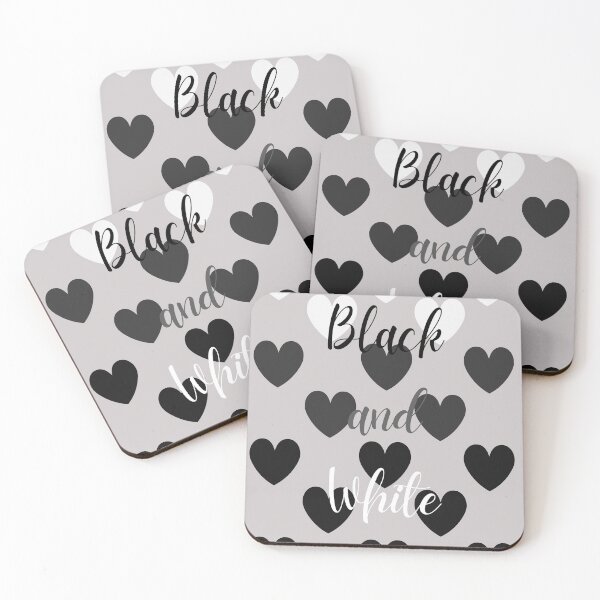 Item preview, Black and white heart rain  designed and sold by Megurix.