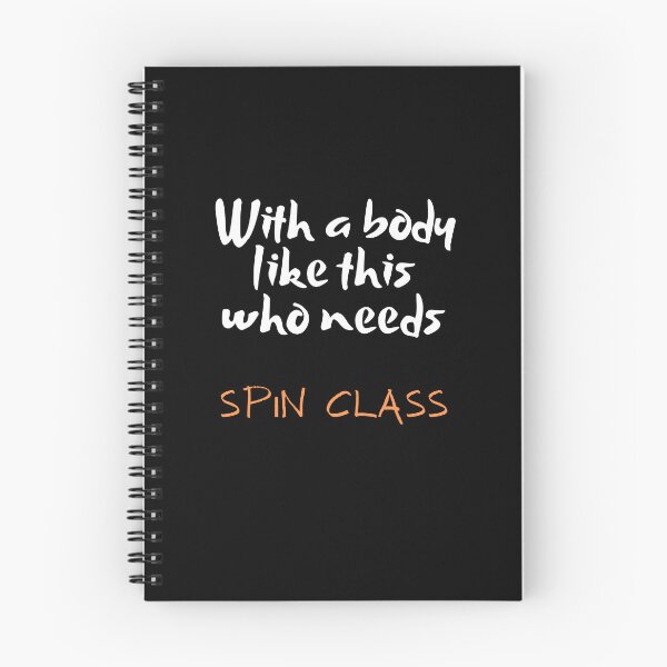 Item preview, Funny Dad Joke, With A Body Like This Who Needs Spin Class designed and sold by two7designs.