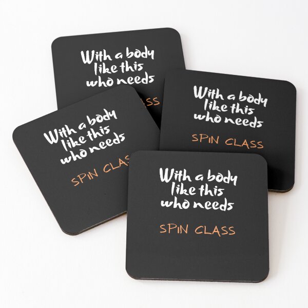Item preview, Funny Dad Joke, With A Body Like This Who Needs Spin Class designed and sold by two7designs.