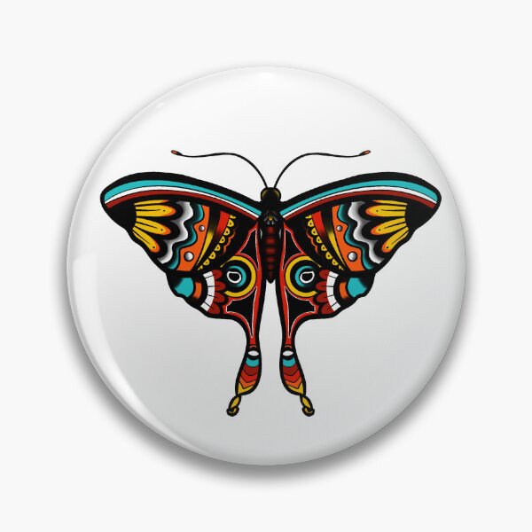 Item preview, Luna Moth American Traditional Tattoo Art designed and sold by Shayla-Michelle.