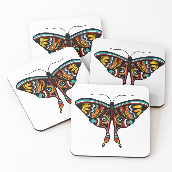 Item preview, Luna Moth American Traditional Tattoo Art designed and sold by Shayla-Michelle.