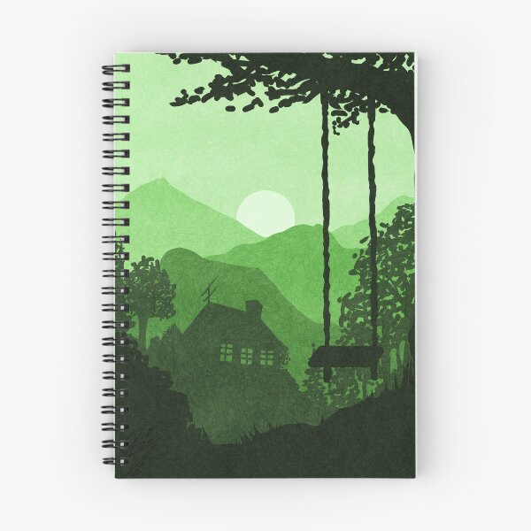 Item preview, Beyond the Greenhouse Landscape Painting designed and sold by SheWolfArtistry.