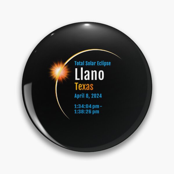 Item preview, LLANO TEXAS TX ECLIPSE SOLAR TOTAL 2024 1 designed and sold by sobriowslen.
