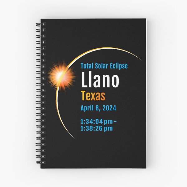 Item preview, LLANO TEXAS TX ECLIPSE SOLAR TOTAL 2024 1 designed and sold by sobriowslen.