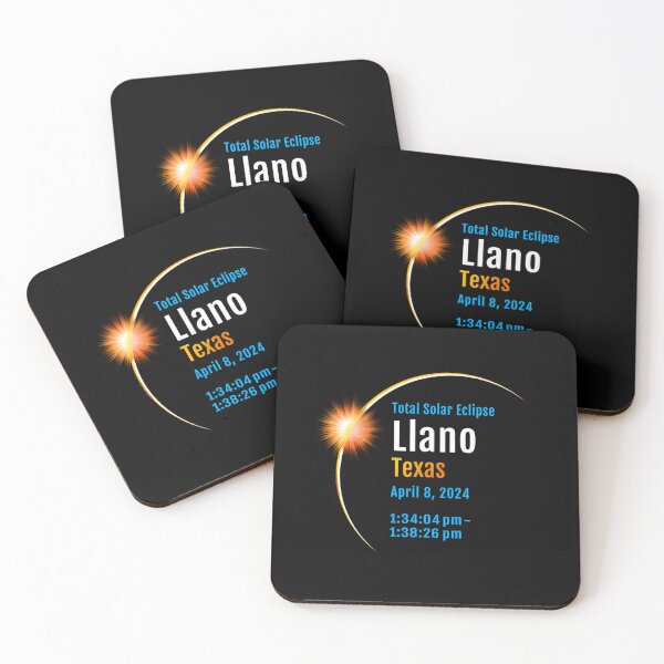 Item preview, LLANO TEXAS TX TOTAL SOLAR ECLIPSE 2024 1 designed and sold by sobriowslen.