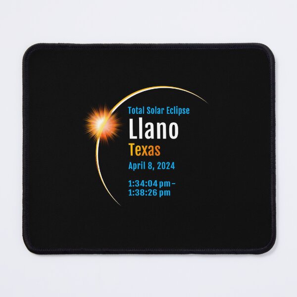 Item preview, LLANO TEXAS TX TOTAL SOLAR ECLIPSE 2024 1 designed and sold by sobriowslen.