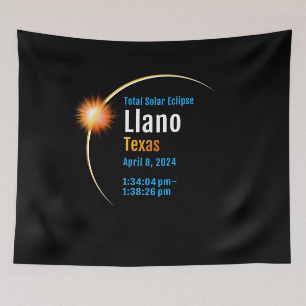 Item preview, LLANO TEXAS TX TOTAL SOLAR ECLIPSE 2024 1 designed and sold by sobriowslen.