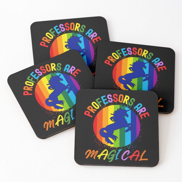 Item preview, Professors Are Magical - Rainbow Teacher, Best Teacher, Professor Humor, Teacher Humor, Funny Professor, Funny Teacher, Funny Educator, Educator Humor designed and sold by jadedscientist.