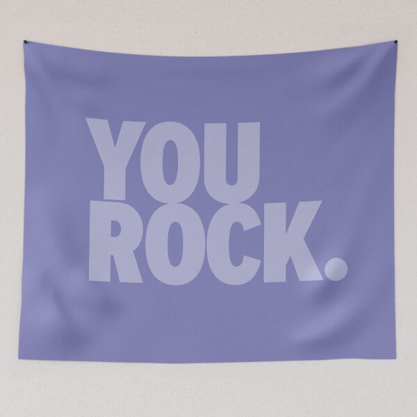 Item preview, You Rock Pastel Lavender designed and sold by ThinkFun! Design.