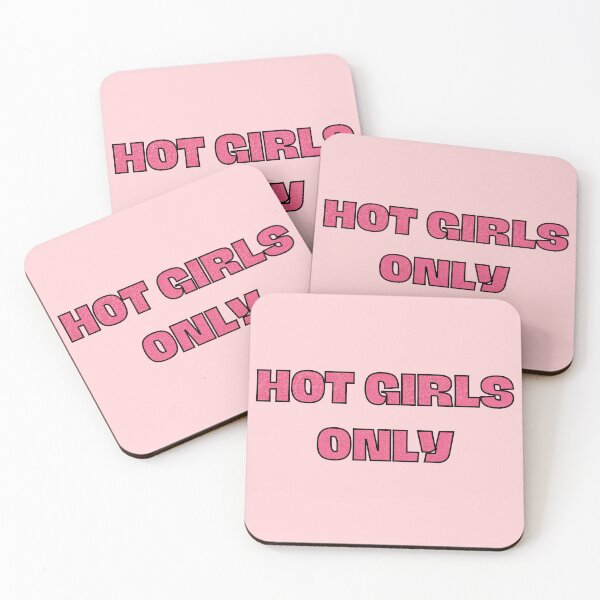 Item preview, Hot Girls Only Bold Hot Pink Glitter  designed and sold by Pink Ribbon.