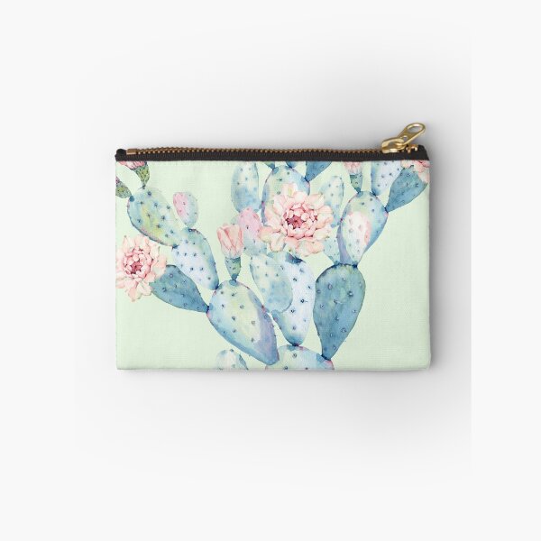 Item preview, Trendy Cactus Pink and Mint Green Desert Cacti Southwestern Decor designed and sold by DesertDecor.