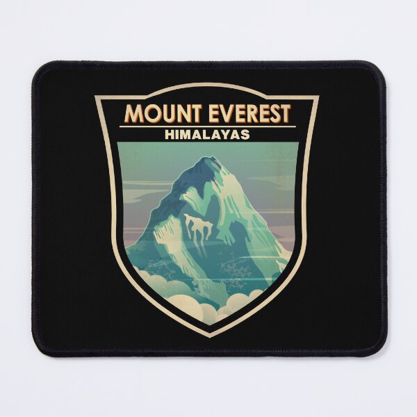 Item preview, Mount Everest Himalayas Badge designed and sold by KrisSidDesigns.