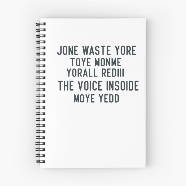 Item preview, jone waste yore toye monme yorall rediii the voice insoide moye yedd  designed and sold by Mambahfit.