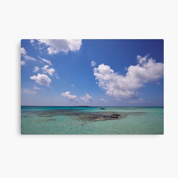 Amazing view of Balos Lagoon Canvas Print