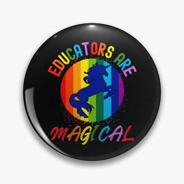 Item preview, Educators Are Magical - Rainbow Teacher, Best Teacher, Professor Humor, Teacher Humor, Funny Professor, Funny Teacher, Funny Educator, Educator Humor designed and sold by jadedscientist.