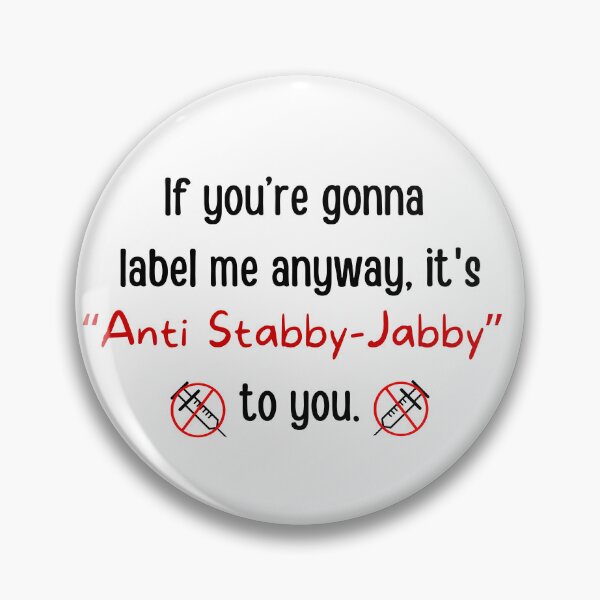 Item preview, Anti Stabby Jabby designed and sold by FigjamDesigns.