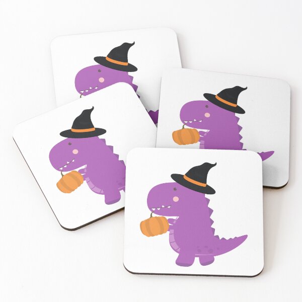 Item preview, Halloween Dinosaur Witch Pumpkin designed and sold by ZazzyPumpkin.