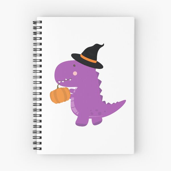 Item preview, Halloween Dinosaur Witch Pumpkin designed and sold by ZazzyPumpkin.