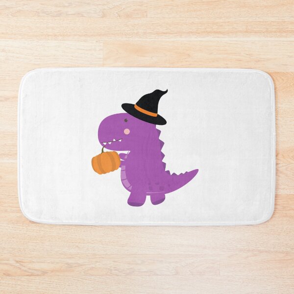 Item preview, Halloween Dinosaur Witch Pumpkin designed and sold by ZazzyPumpkin.