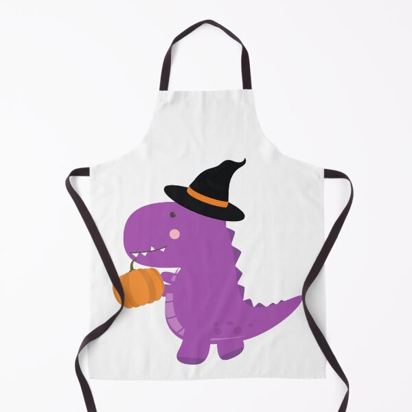 Item preview, Halloween Dinosaur Witch Pumpkin designed and sold by ZazzyPumpkin.