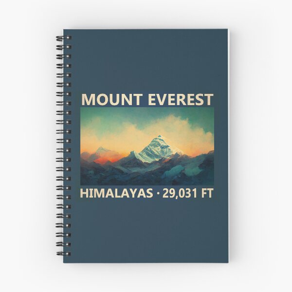 Item preview, Monte Everest Himalaya Acuarela Vintage designed and sold by KrisSidDesigns.