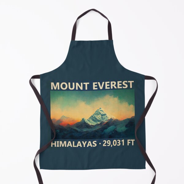 Item preview, Mount Everest Himalayas Watercolor Vintage designed and sold by KrisSidDesigns.