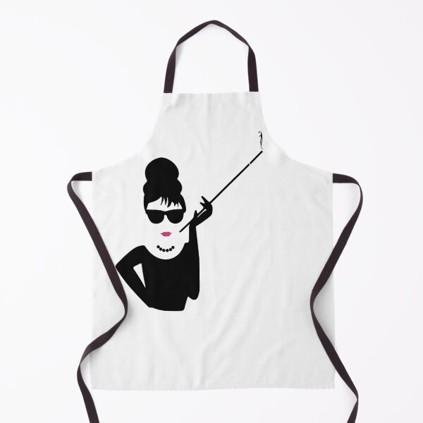 Item preview, Audrey Hepburn Smoking / Smoking Lady with Matte Pink Lipstick designed and sold by NameThatShirt.