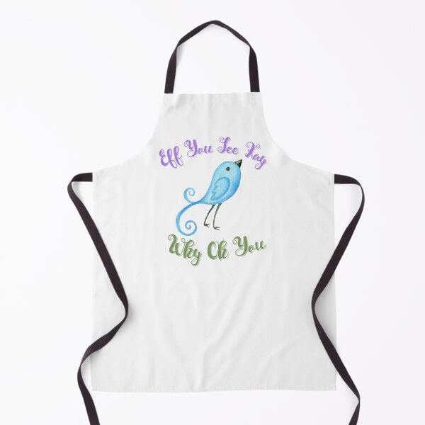 Item preview, Eff You See Kay Why Oh You - Watercolor Bird Design designed and sold by LovenLaughter.