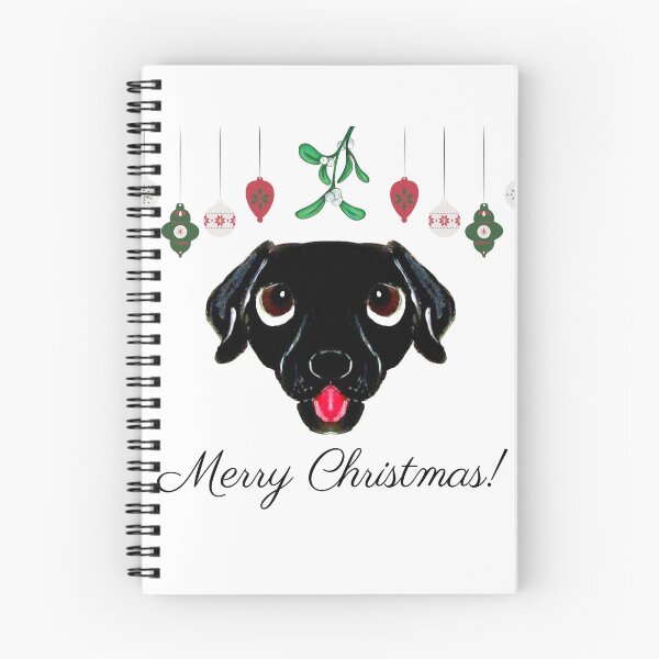 Item preview, Black Lab Christmas designed and sold by PaintedbyCarol.