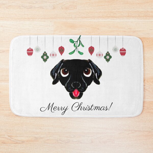 Item preview, Black Lab Christmas designed and sold by PaintedbyCarol.