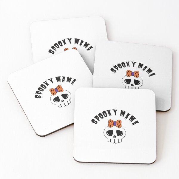 Item preview, Spooky Mama Skull Halloween T-Shirt designed and sold by Pogogogo.