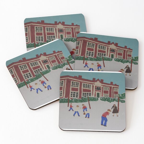 Item preview, Snow Day at Basile High (1940) designed and sold by LeJeuneGifts.