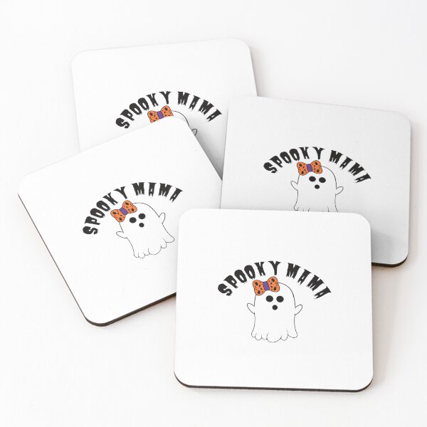 Item preview, Spooky Mama Cute Ghost Halloween T-Shirt designed and sold by Pogogogo.