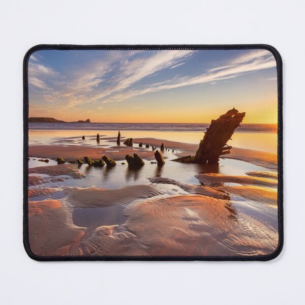 Item preview, Helvetia Wreck, Rhossili Bay designed and sold by Dan Santillo.