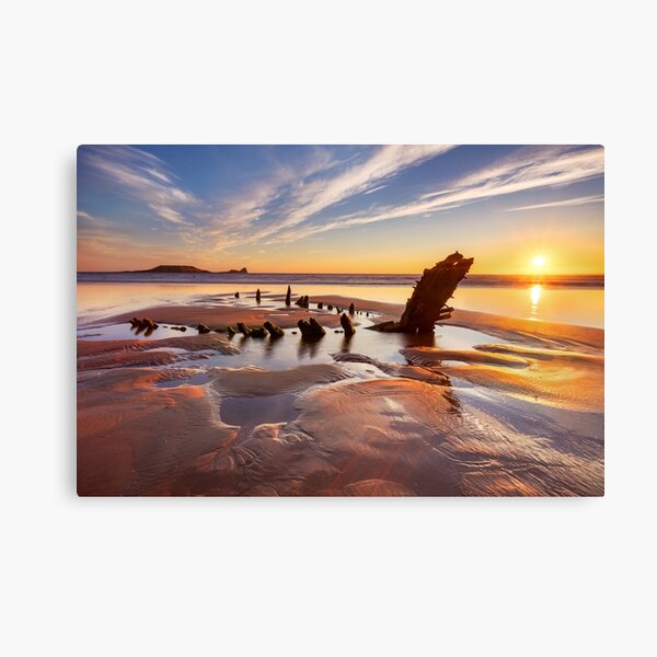 Item preview, Helvetia Wreck, Rhossili Bay designed and sold by Dan Santillo.