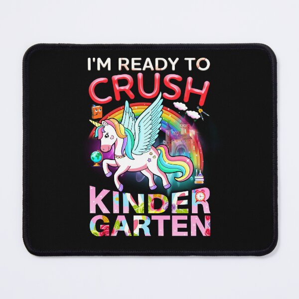 Item preview, I'm Ready To Crush Kindergarten Back To School Unicorn designed and sold by ospreywear.