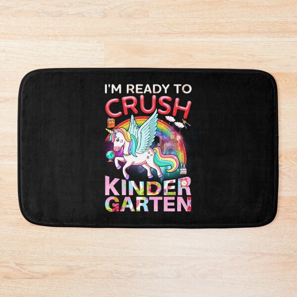 Item preview, I'm Ready To Crush Kindergarten Back To School Unicorn designed and sold by ospreywear.