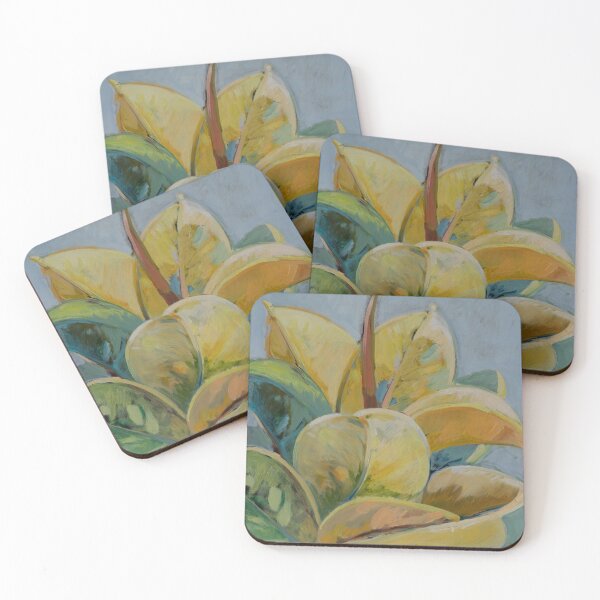 Item preview, Golden Leaves Fine Art Painting designed and sold by artmanikin.