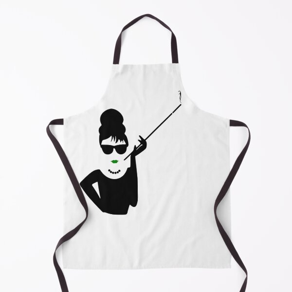 Item preview, Audrey Hepburn Smoking / Smoking Lady with Green Lipstick designed and sold by NameThatShirt.