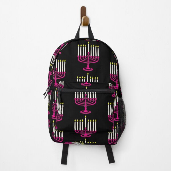 Item preview, hot pink menorah hanukkah designed and sold by Gossip Rag.