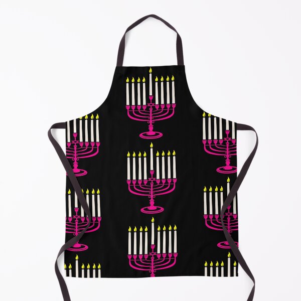Item preview, hot pink menorah hanukkah designed and sold by Gossip Rag.