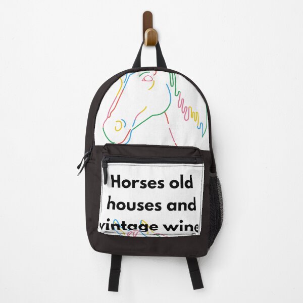 Item preview, Horses old houses and vintage wine pride. designed and sold by Demetria3.