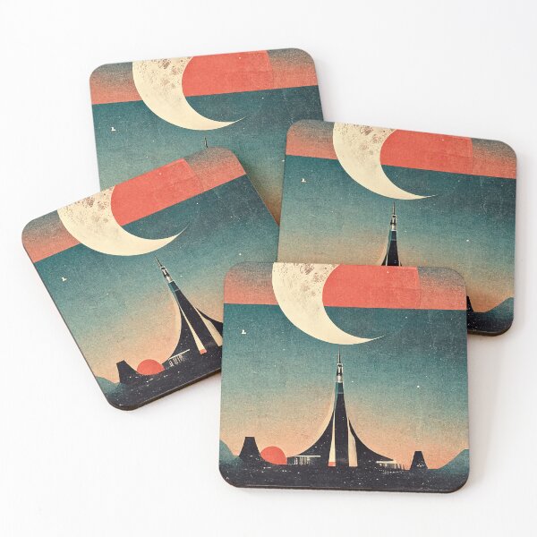 Item preview, Spaceport designed and sold by Retro Travel Design.