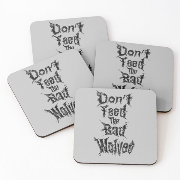 Item preview, Don't feed the bad wolves designed and sold by Zeedom.