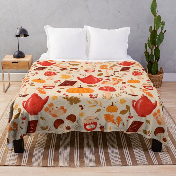 Item preview, Cozy autumn essentials illustration designed and sold by AKart19.