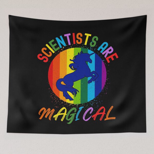 Item preview, Scientists Are Magical - Rainbow Teacher, Best Teacher, Professor Humor, Teacher Humor, Funny Professor, Funny Teacher, Funny Educator, Educator Humor designed and sold by jadedscientist.